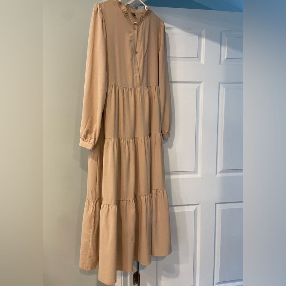 Shein khaki dress